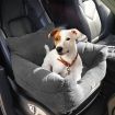 M Size Pet Car Seat Travel Bed in Grey Colour