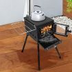 Moyasu Camping Oven Camp Stove Portable Caravan Cooker Burner Outdoor Chimney