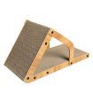 PaWz Cat Scratcher Scratching Board Corrugated Cardboard Scratch Bed Toy Pad Mat