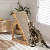 PaWz Cat Scratcher Scratching Board Corrugated Cardboard Scratch Bed Toy Pad Mat