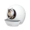 PaWz Automatic Smart Cat Litter Box Self-Cleaning Enclosed Kitty Toilet Hooded