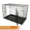 Royale 36in Foldable Pet Wire Dog Crate - Medium