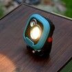 LED Rechargeable Magnetic Work Light Mechanic Light Power Bank 180° Rotating Waterproof Flashlight For Camping