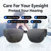 Bluetooth Sunglasses Smart Audio Glasses with Open Ear Headphones and Sunglasses Lenses 2 in 1 Night Driving Glasses for Men and Women