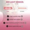 360 Facial Wand Red Light 4in1 Therapy for Face and Neck, Facial Massager, Reduce Wrinkles, Anti-Aging Facial Tools Pink