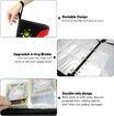 9 Pocket Pokemon Card Binder, 900 Cards Trading Card Binder Holder for Boys Girls Gift 33x27cm