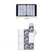 9 Pocket Pokemon Card Binder, 900 Cards Trading Card Binder Holder for Boys Girls Gift 33x27cm