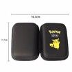 Pokemon Game Card Holder 30 Capacity Zipper Album Hard Case Storage Bag