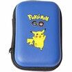 Pokemon Game Card Holder 30 Capacity Zipper Album Hard Case Storage Bag