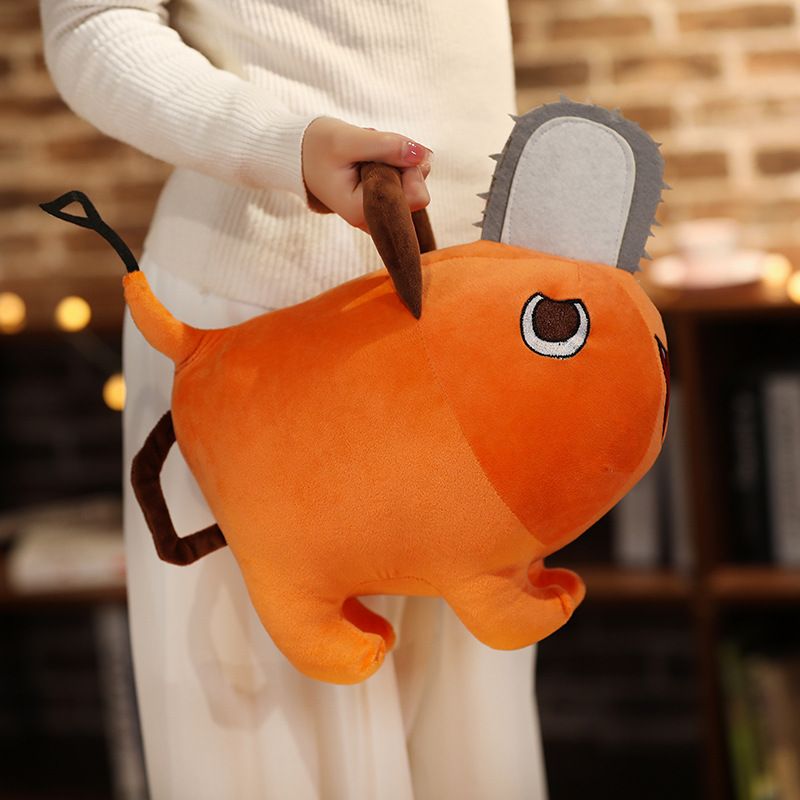 Pochita Plush Toys, Soft Filled pochita Animation Role-Playing Plush Dolls 25cm