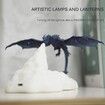 3D Printed LED Dragon Lamps As Night Light For Kids