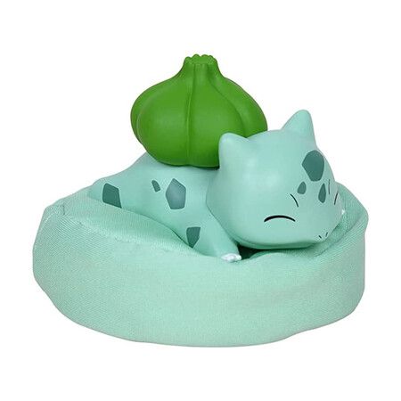 Limited Action Mini Dolls Sleeping, Desk & Car Decoration, Classic Cartoon Model, Collectible Vinyl Figure (Bulbasaur)