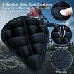 SizeM Bike Seat Cushion Soft Bike Seat Cover for Peloton/Stationary/Mountain Bike Accessories