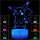 3D Illusion Night Light, Visual Creative LED Desk Lamp, Touch Control, 7 Color Changing for Home Decor or Holiday Gifts for Kids