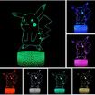 3D Illusion Night Light, Visual Creative LED Desk Lamp, Touch Control, 7 Color Changing for Home Decor or Holiday Gifts for Kids