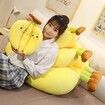 45 CM Banana Plush Pillow A Bunch of Bananas Plush Stuffed Toy Plushie Banana Hugging Pillow Gift for Birthday Valentine Christmas(1 Pack)