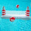 Inflatable Volleyball Net Included for Kids and Adults, Summer Pool Game, Summer Floaties, Volleyball Court