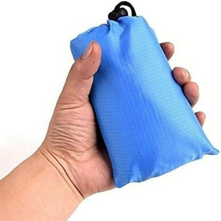 Large Beach Blanket, 200 * 210cm Pocket Picnic Waterproof Beach Mat