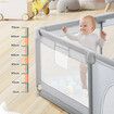 Baby Playpen Fence Pen Safety Gate Activity Centre Enclosure Barrier Playground Play Room Yard 150x150cm