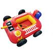 Toddler Inflatable Fire Boat Swimming Pool Beach Float Toys with Built-in Squirt Water Gun for Kids Boys Girls Summer Gift