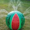 90cm Inflatable Watermelon Sprinkler Backyard Toys Sprinklers Adults, Dog, Pet Outdoor, Summer, Pool, Yard Parties