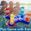 Pool Float Toy, Pool Ring with 4 Rings for Multiplayer, Water Pool Game, Family Toys and Water Fun