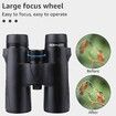 SV47 10X42 Binoculars, Compact Binoculars for Adults