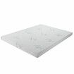 King Size Mattress Memory Foam Bed Topper Underlay Lavender Scent 8CM with Bamboo Cover 