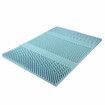 Queen Size Mattress Topper Cool Gel Memory Foam Bed Underlay 8CM with Bamboo Cover 