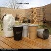 Compact Portable Cup, Capacity: 350ml, Set of 4 Cup for Camping, Outdoor