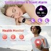 Smart Watch Bluetooth for Android Phone Waterproof Sport Blood Pressure Heart Rate Monitor Sleep Tracker for Men Women Fitness-Black