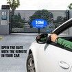 Solar Swing Gate Opener Automatic Double Door Motor Operator System Auto Opening 24V DC with Remote Controls