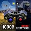 60X60 Binoculars for Adults with Low Light Night Vision