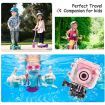 Kids Waterproof Camera, Kids Camera for Ages 3+, Camera for Kids Allows Underwater Use - Camcorder 1.77 Inch Screen (Pink)