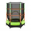 Everfit 4.5FT Trampoline for Kids w/ Enclosure Safety Net Rebounder Gift Green