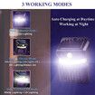 Solar Mosquito Zapper Outdoor, Insect Fly Traps with Motion Sensor, Wall Lamp for Outdoor Garden and Patio (2-Pack)