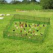 Chicken Coop Cage Run Pen Hen Chook House Fence Poultry Enclosure Hutch Mesh Net Netting Habitat Farm Yard Fencing 5000x125CM