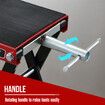 Motorcycle Lift Stand Motorbike Scissor Lifting Jack Hoist Dirtbike ATV Work Repair Bench Heavy Duty 500kg