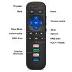 Replaced Remote Control Only for Roku TV,Compatible for TCL Roku/Hisense Roku/Onn Roku/Sharp Roku/Element Roku/Westinghouse Roku/Philips Roku Series Smart TVs (2 Pack,Not for Roku Stick and Box)