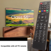 Universal TV Remote for LG,Samsung,TCL,Philips,Vizio,Sharp,Sony,Panasonic,Sanyo,Insignia,Toshiba and Other Brands LCD LED 3D HDTV Smart TV Remote Control