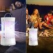 Portable USB Electronic Rechargeable Mosquito Fly Killer Lamp/Bug Zapper for Summer Trip,Outdoor Camping,Patio,Home(White)