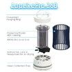 Portable USB Electronic Rechargeable Mosquito Fly Killer Lamp/Bug Zapper for Summer Trip,Outdoor Camping,Patio,Home