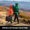 Portable Solar Panel Off Grid Charger Camping System Folding for Generator Homes Caravan RV Power Station Foldable USB DC Output 