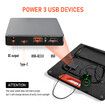 Portable Solar Panel Off Grid Camping Charger System Folding for Homes Generator Caravan RV Power Station Foldable USB DC Output