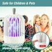 Rechargeable Dual-Function Bug Zapper Lamp, LED/UV Dual Lighting Mode, Eclectic Insect Zapper On Touch