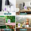 Rechargeable Dual-Function Bug Zapper Lamp, LED/UV Dual Lighting Mode, Eclectic Insect Zapper On Touch