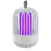 Rechargeable Dual-Function Bug Zapper Lamp, LED/UV Dual Lighting Mode, Eclectic Insect Zapper On Touch