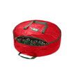 90X20cm Water Resistant Fabric Storage Dual Zippered Bag for Holiday Artificial Christmas Wreaths