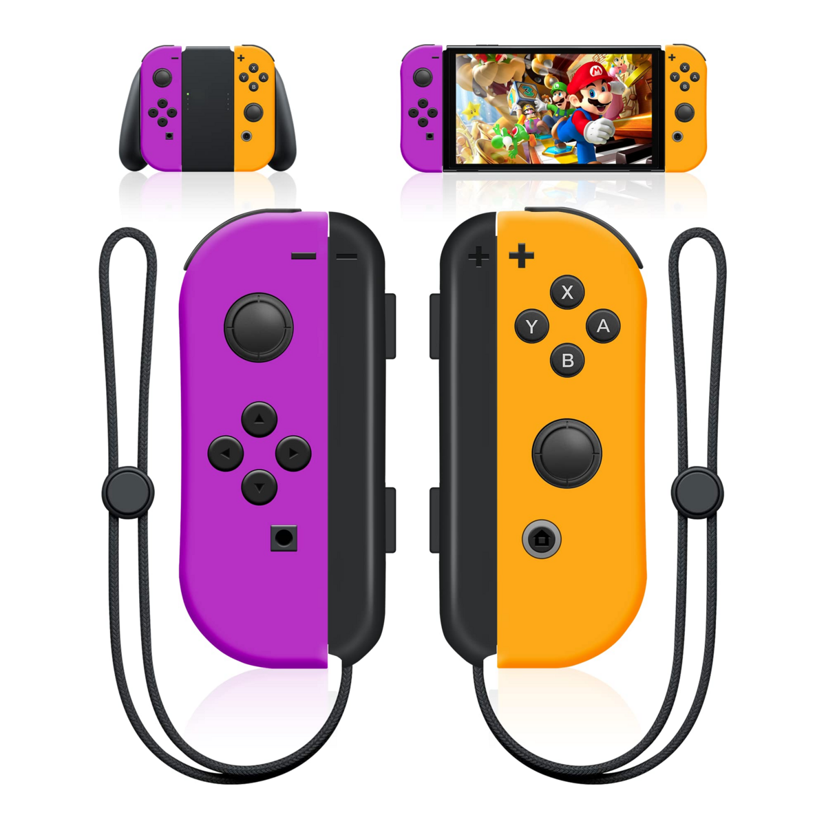 Joy Con Controller Compatible for Switch,Wireless Replacement for ...