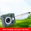 Solar Power Ultrasonic Pest Control Animal Repeller